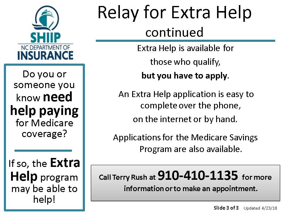 Aging Services- SHIIP Slide 3 of 3