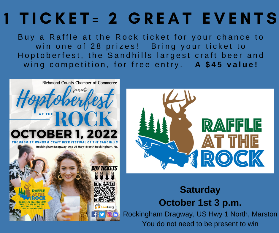 1 ticket= 2 great events